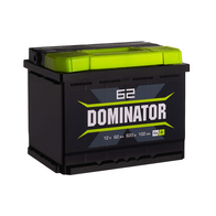 Аккумулятор Dominator 6СТ-62LBR (низкий)