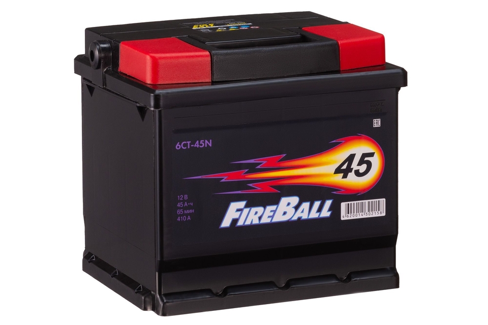 Аккумулятор Fire Ball 6ст-45(0) NR (L1.0) 45Ач