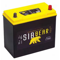 Аккумулятор SIBBEAR ASIA 65B24L 55 Ач.о.п.