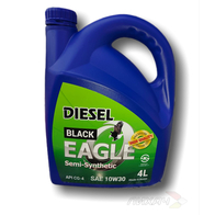 Масло моторное BLACK EAGLE Diesel semi-syn. 10W-30 CG-4 4л.