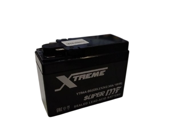 АКБ Moto Xtreme YTR4A-BS GEL 2.5Ah