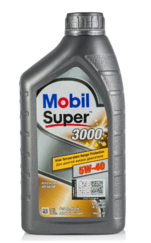 Масло моторное Mobil Super 3000 X 1 5w40 1л