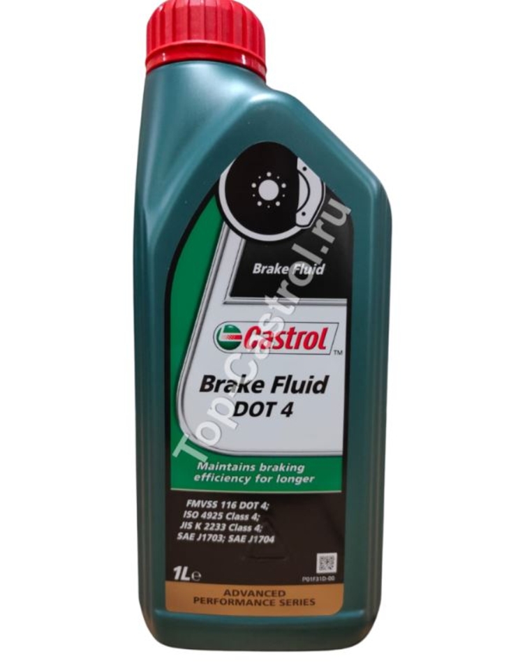 Тормозная жидкость Castrol Brake Fluid DOT-4 1л.