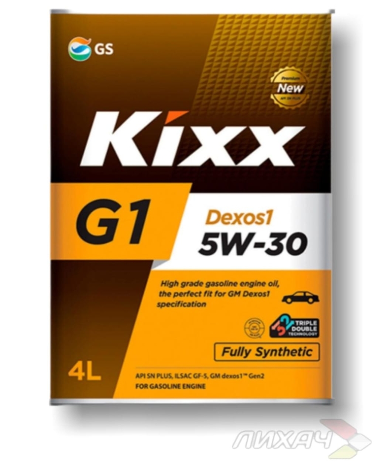 Масло моторное Kixx G1 5W-30 4л синт,