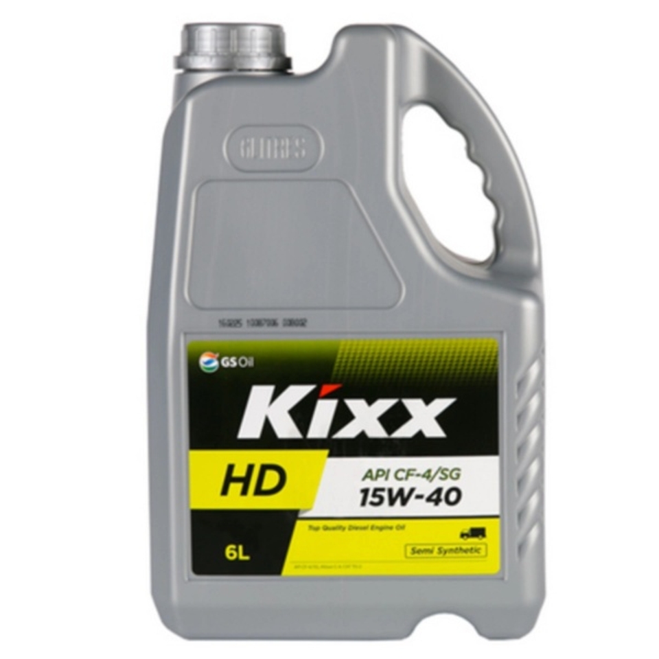 *Масло GS Kixx Dynamic 15W-40 CF-4 6л