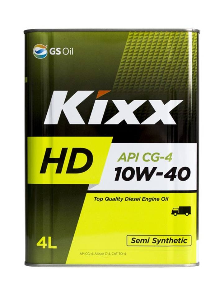 Масло моторное GS Kixx HD 10W40 CG-4 4л