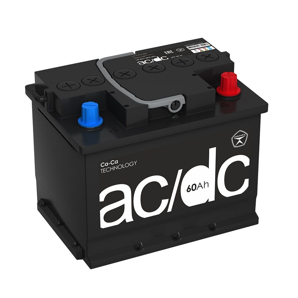 Аккумулятор AC/DC (L2.0 R) 6СТ-60Ач