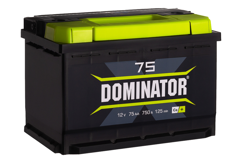 Аккумулятор Dominator 6СТ-75L
