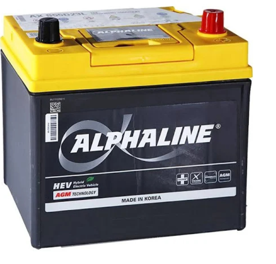 Аккумулятор ALPHALINE AGM AX S55D23R(50)