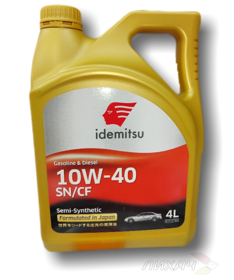 Масло моторное EAGLE gasoline 10W-40 SL (п/с) 4L
