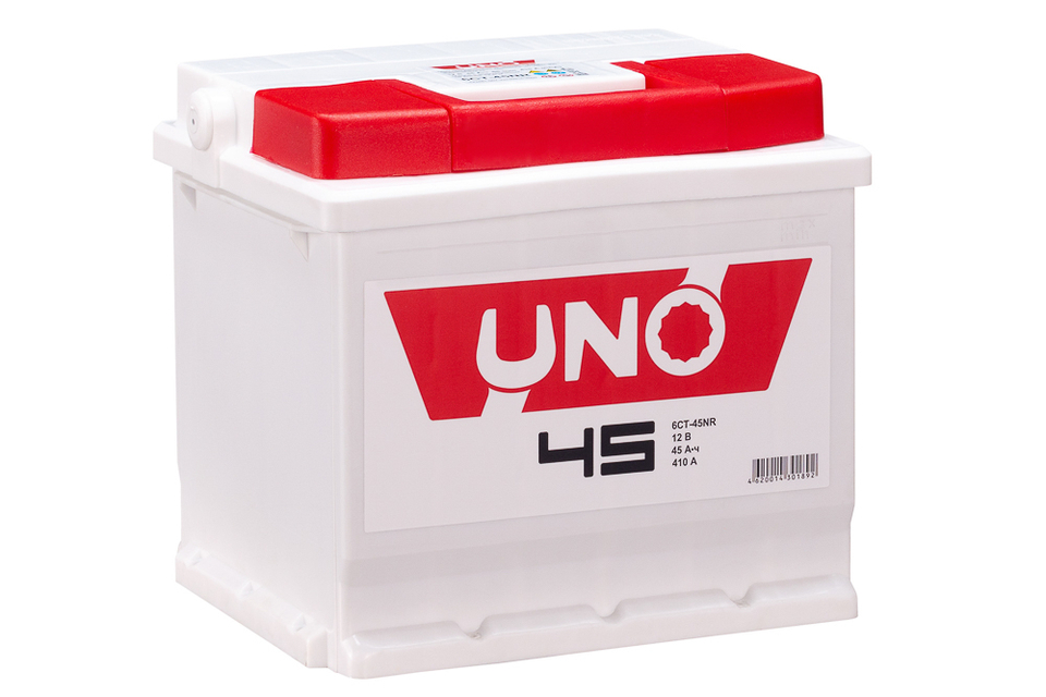 Аккумулятор UNO 6ст-45 (0) R 45Ач