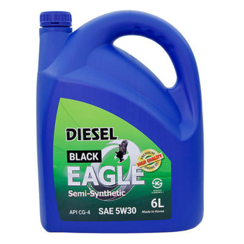 Масло моторное BLACK EAGLE Deasel semi-syn10W-40 CG-4 6L