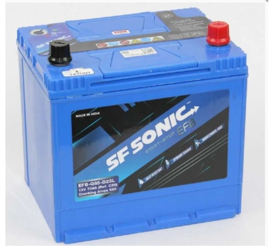 Аккумулятор SF SONIC EFB 6CT 70.0 (85D23L) Q85