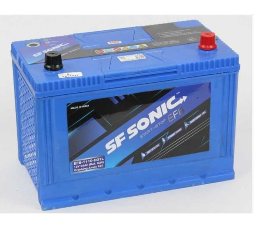Аккумулятор SF SONIC EFB 6CT 95.0 (110D31L)