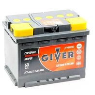 Аккумулятор GIVER HYBRID 6CT-60,1 60Ач