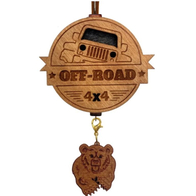 Ароматная подвеска  Офф Роад  в коричневом цвете