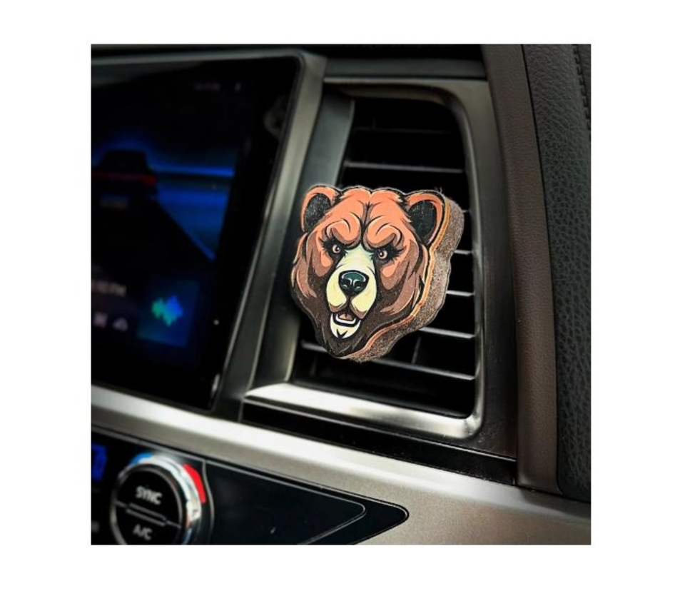 Дефлектор на магните Медведь цветной