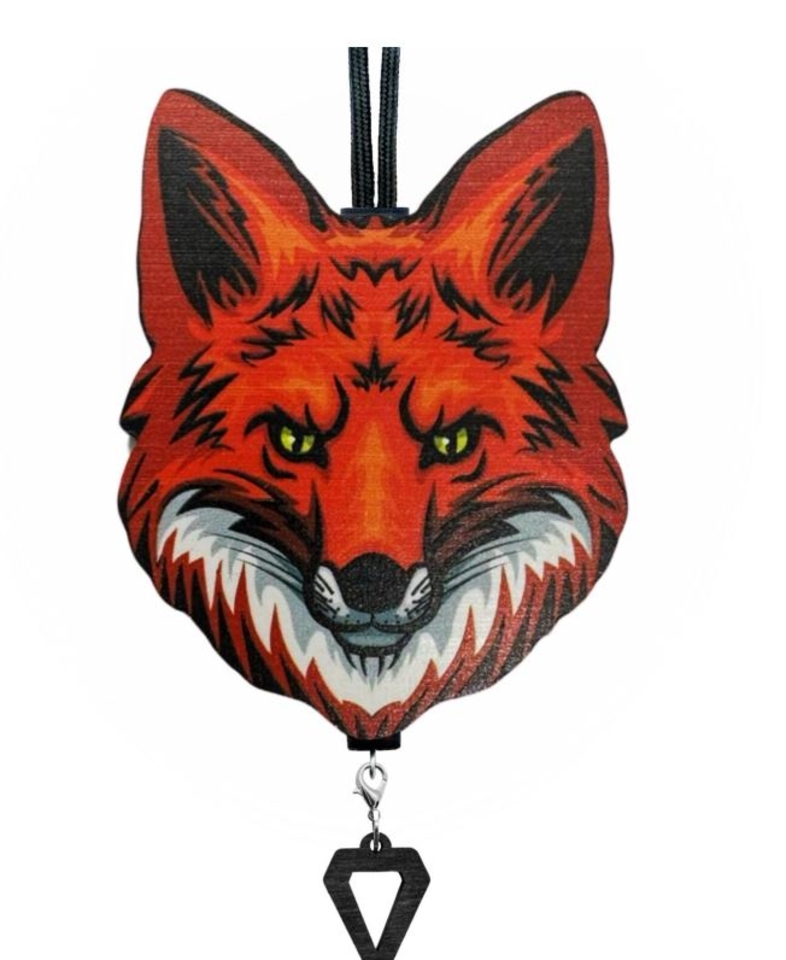 Ароматная подвеска цветная Лисица