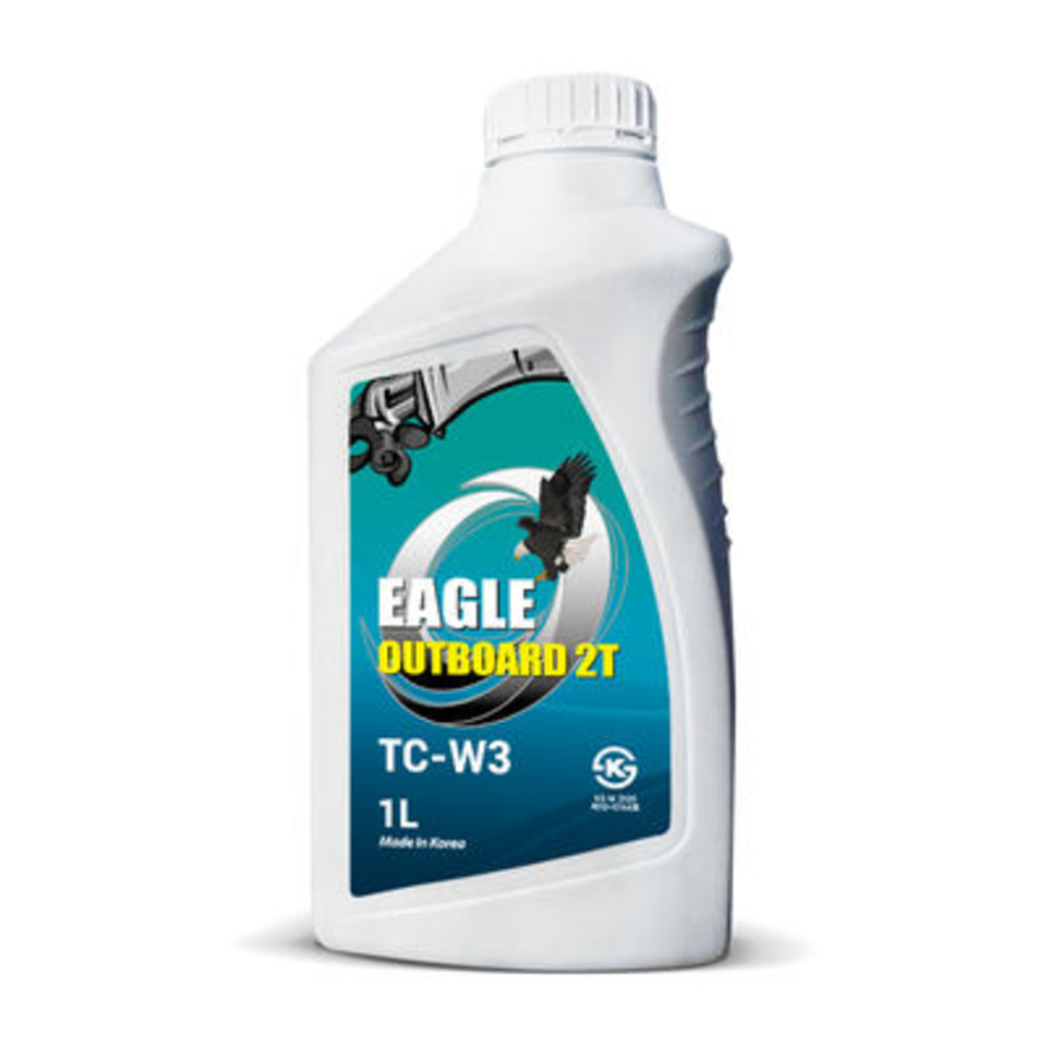 Масло двухтактное EAGLE Outboard Oil TC-W3 1л