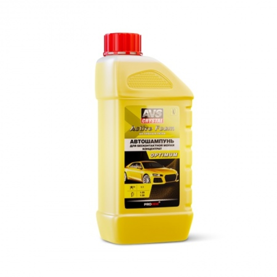 Автошампунь для б/к мойки Active Foam AVS Optimum 1:1 1л. PF-10/A07533S