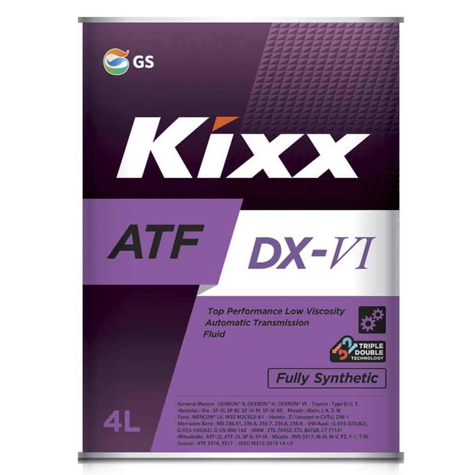 Масло для АКПП GS Kixx ATF Dextron VI 4л