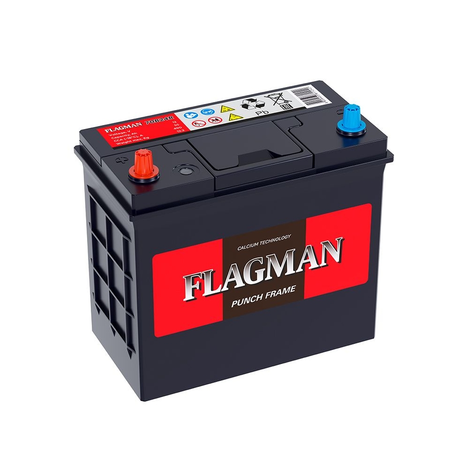 Аккумулятор Flagman 70B24R CA 55 Ач