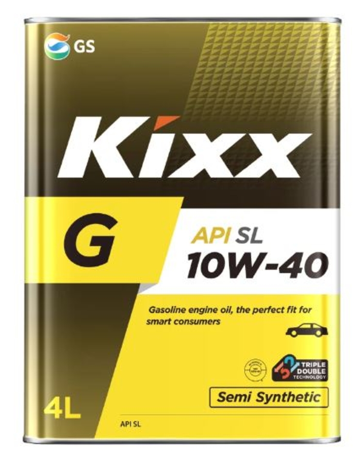 Масло моторное Kixx G 10W40 SL 4л п/с
