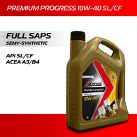 Масло моторное п/синт. AKross PREMIUM PROGRESS 10W-40 SL/CF (4л)