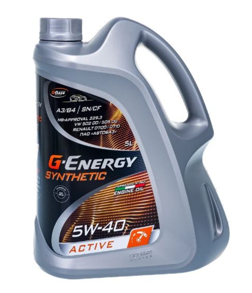 Масло моторное G-Energy Syntetic Active 5W40 5л