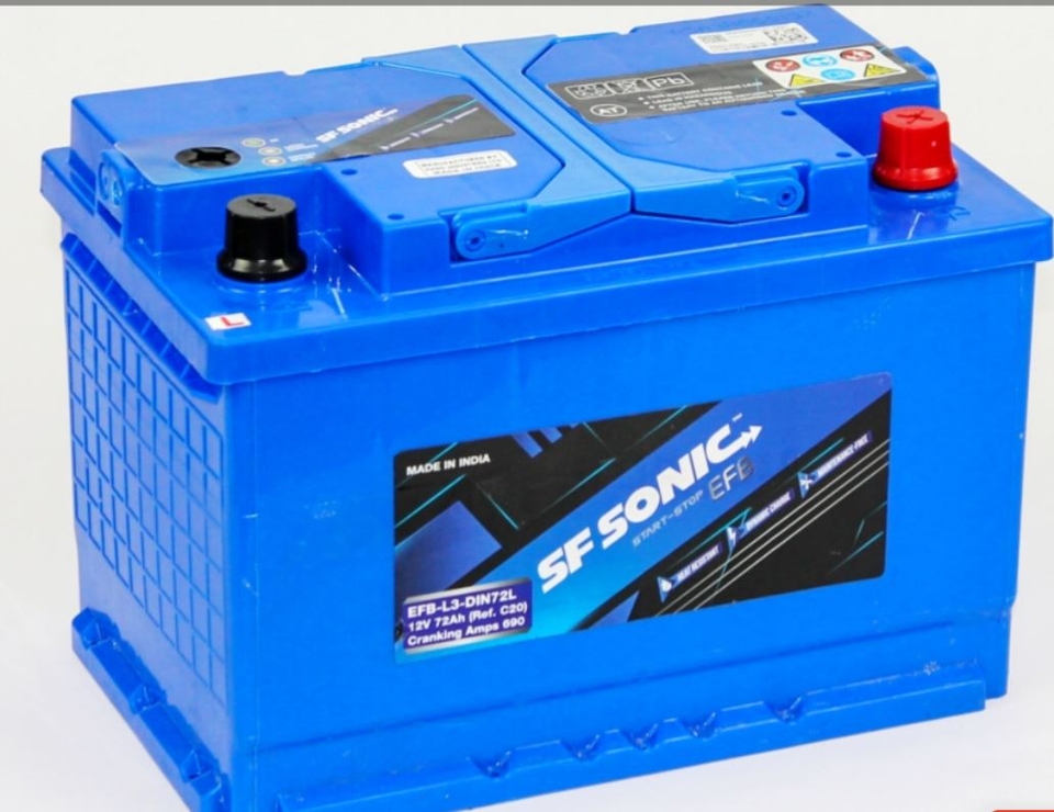 Аккумулятор SF SONIC EFB L3.0 6CT-74.0 DIN74L 74Ач 750А