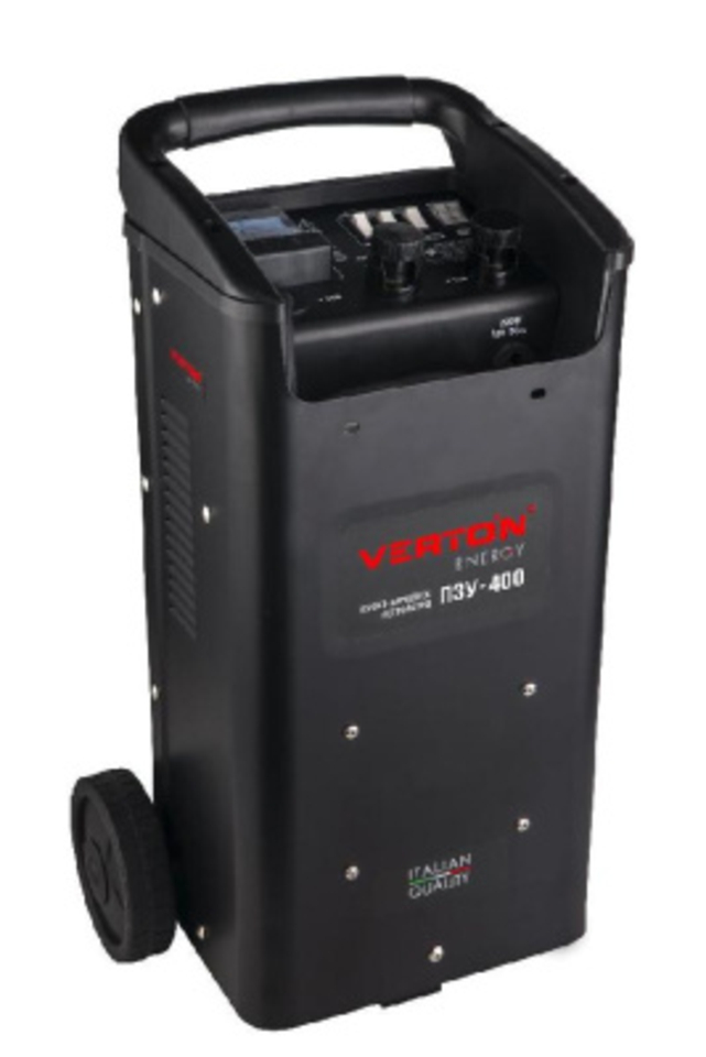 Пуско-зарядное устройство VERTON Energy SC-400 12/24V 20-700 Aч. пуск-360А. цифр. дисп.