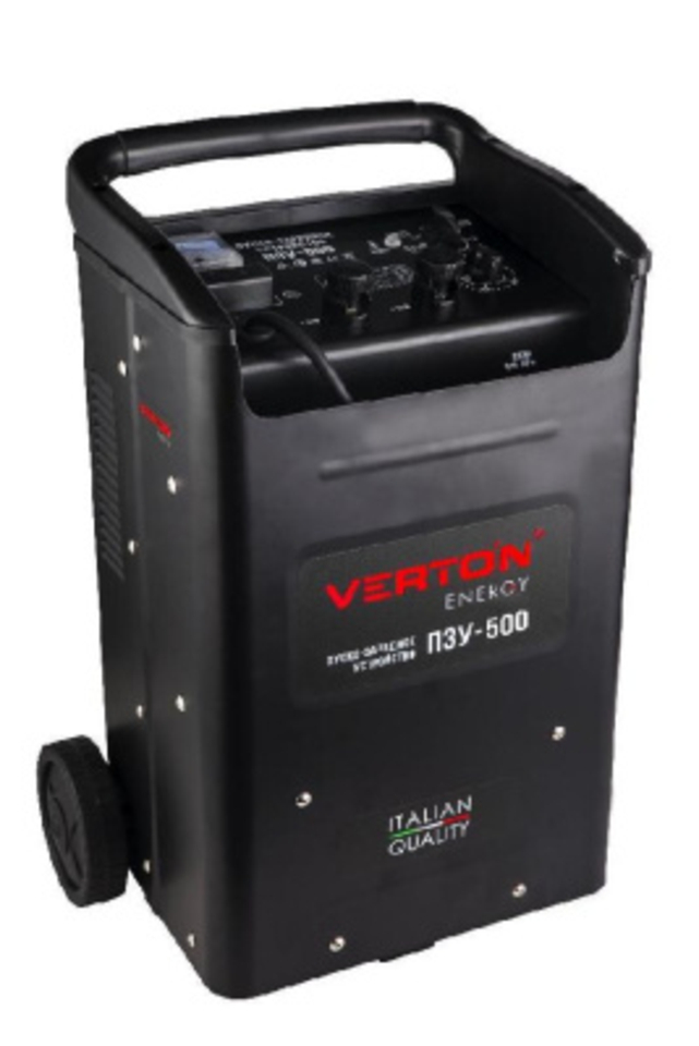 Пуско-зарядное устройство VERTON Energy SC-500 12/24V 20-800 Aч. пуск-500А. цифр. дисп.