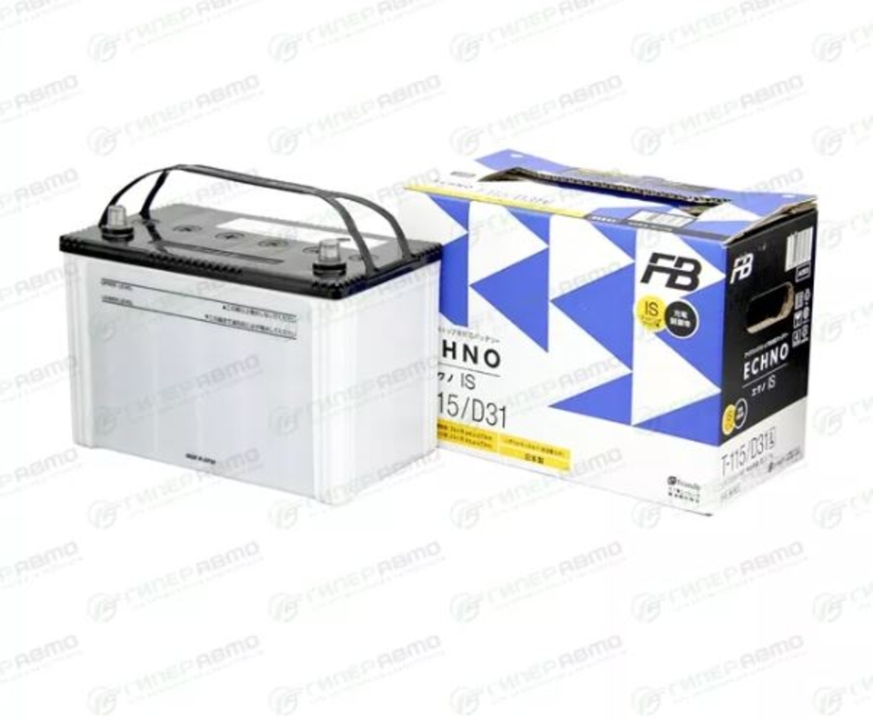 Аккумулятор FB ECHNO IS T-115/D31L EFB 75Ач735A