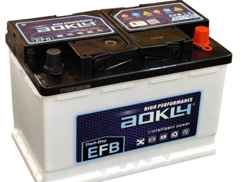 Аккумулятор AOKLY EFB (L3.0) (Start-stop 70 А·ч 760 А