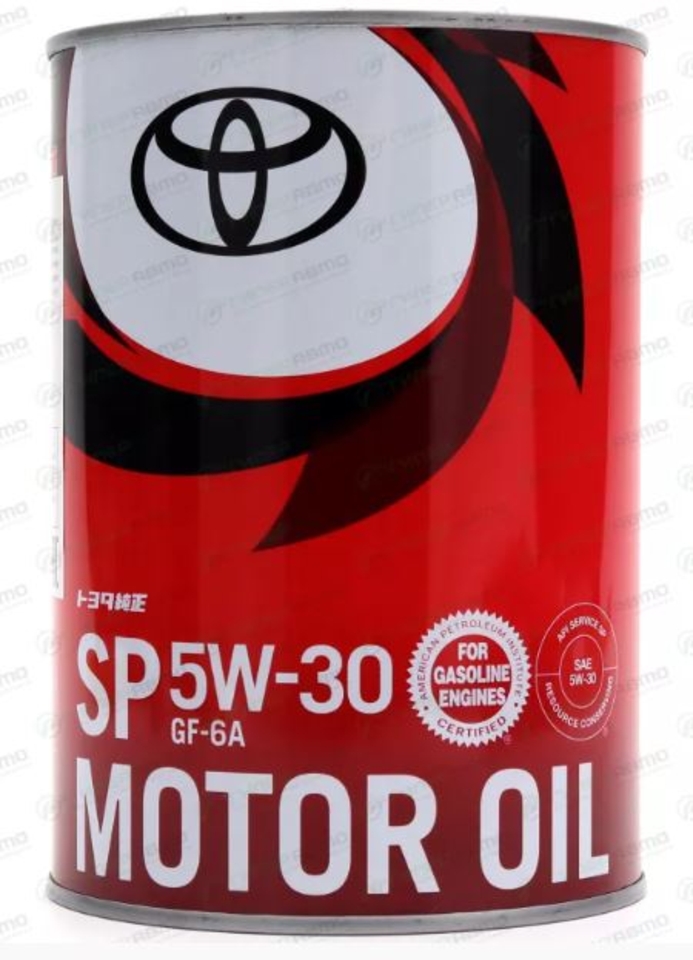 Масло моторное Toyota SP/GF-6A синтетика5w30 1л