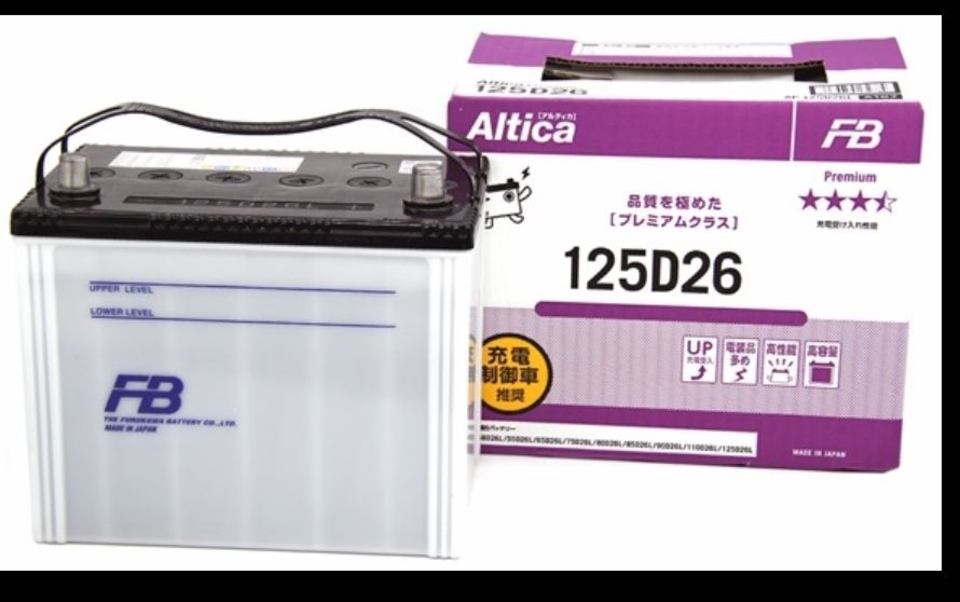 Аккумулятор FB ALTICA Premium 125D26R 85Ач 800А