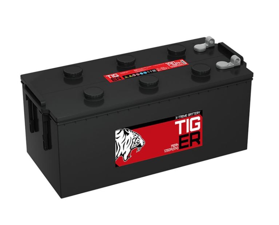 АКБ TIGER 6СТ-190 пр.RED ENERGY (B 4 конус.PS) 190Ач (Китай)