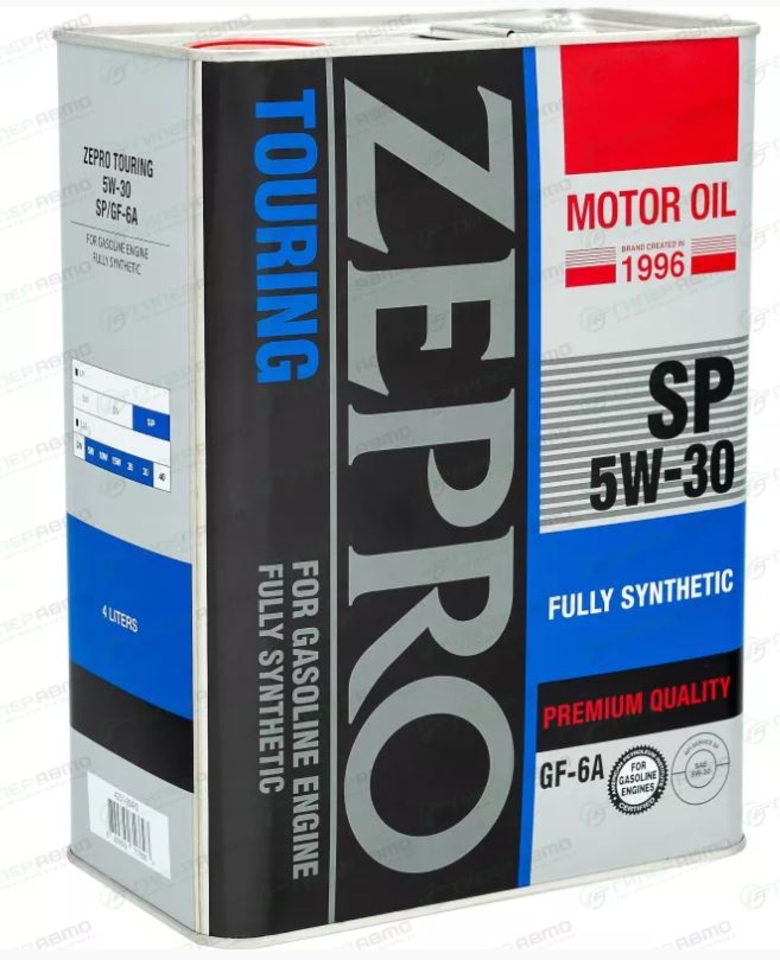 Масло моторное ZEPRO Touring FS SP/GF-6A 5W30 4 л