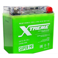 АКБ Moto Xtreme 12N7.5L-BS iGEL (7.5А/ч) обр