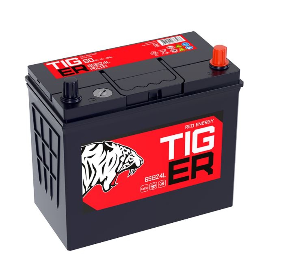 АКБ TIGER Red Energy 50 пр (65В24RS станд.кл. PS)