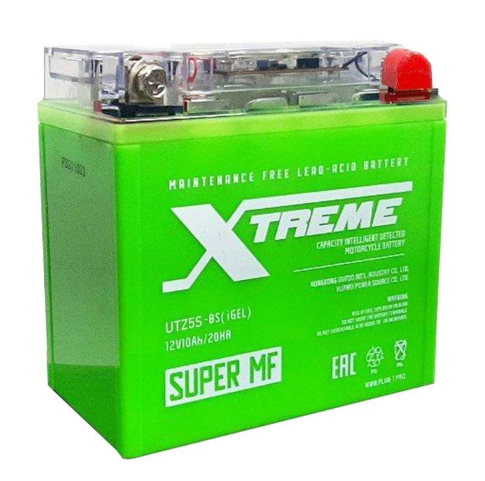 АКБ Moto Xtreme UTZ5S(YTZ5S) iGEL (5 Ач) индик обр