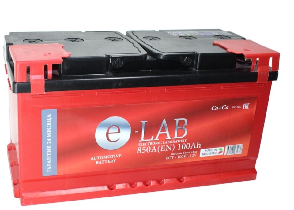 Аккумуляторная батарея Elab 6CT-100L 100 Ач 850А