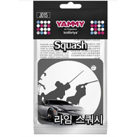 Аромотизатор подвеска (Yammy) картон с пропиткой квадрат (Squash)