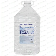 Дистилированная вода STANDART 4л Владсинтез