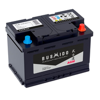 Аккумулятор BUSHIDO AGM 75 обр (L3,0) JYC 75Ач 760А.