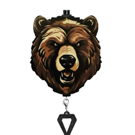 Ароматная подвеска цветная Медведь Гризли
