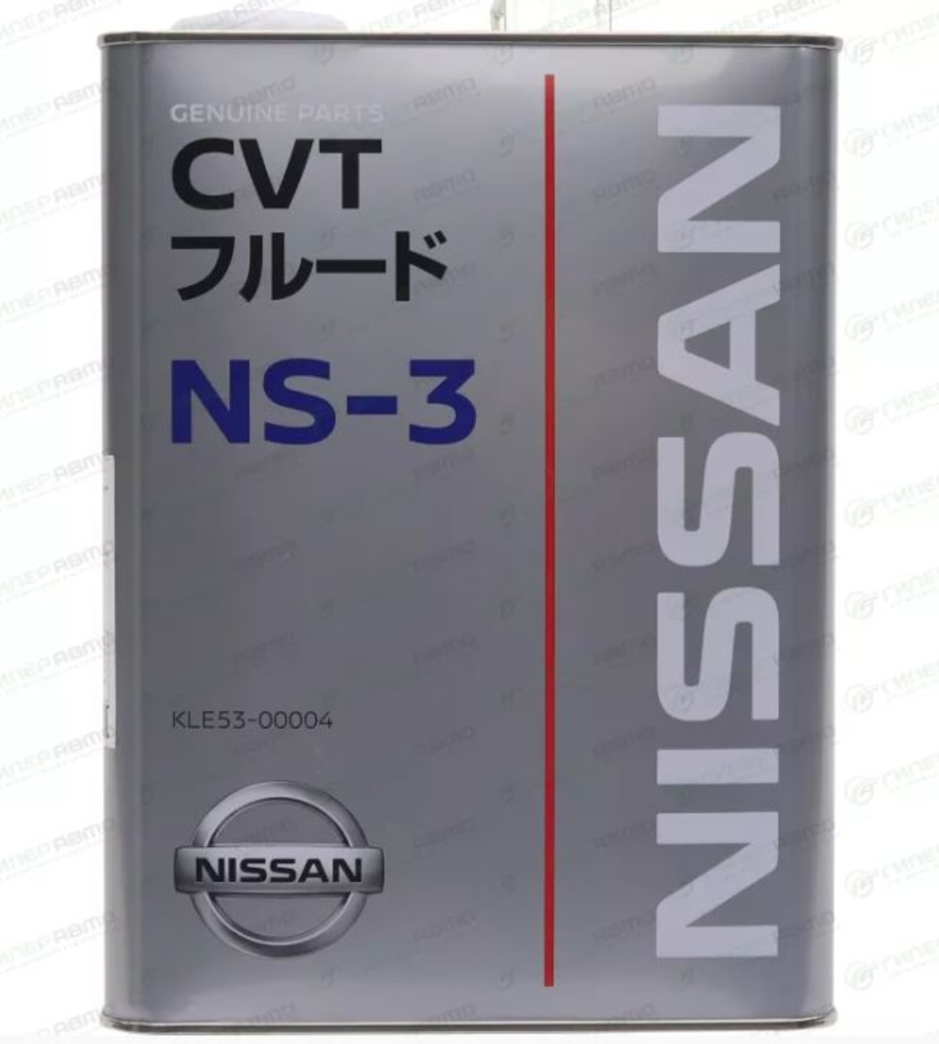 С/жидкость NISSAN CVT FLUID NS-3 4л KLE53-00004