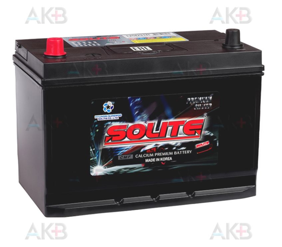 Аккумулятор SOLITE SILVER 125D31R 110Ач (B/H) (БОРТИК)