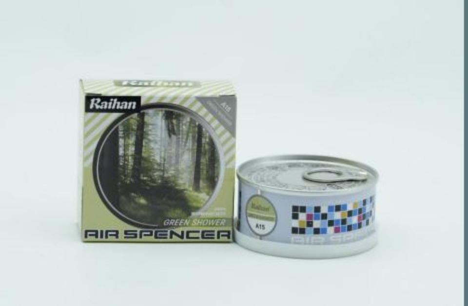 Ароматизатор меловой Raihan Air spencer Green shower (Зеленый душ) А15 (059015)