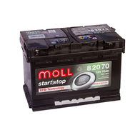 Аккумулятор MOLL Q85 (D23L) EFB 70Ач. 700А. (72070)